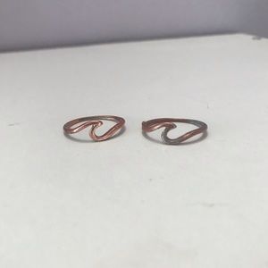 Sold|Vintage SheIn Wave Rings